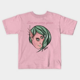 Alien Gurl (give me some space) Kids T-Shirt